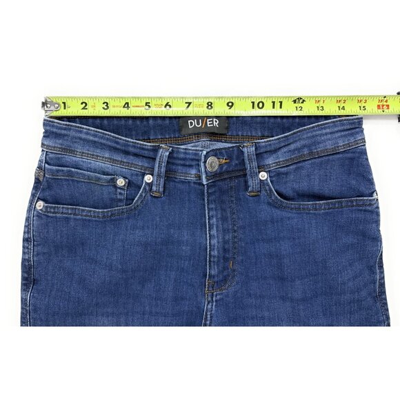 DUER Jeans Mens L2X Coolmax Performance Stretch Denim Size 30x31 Slim Fit - Picture 8 of 11